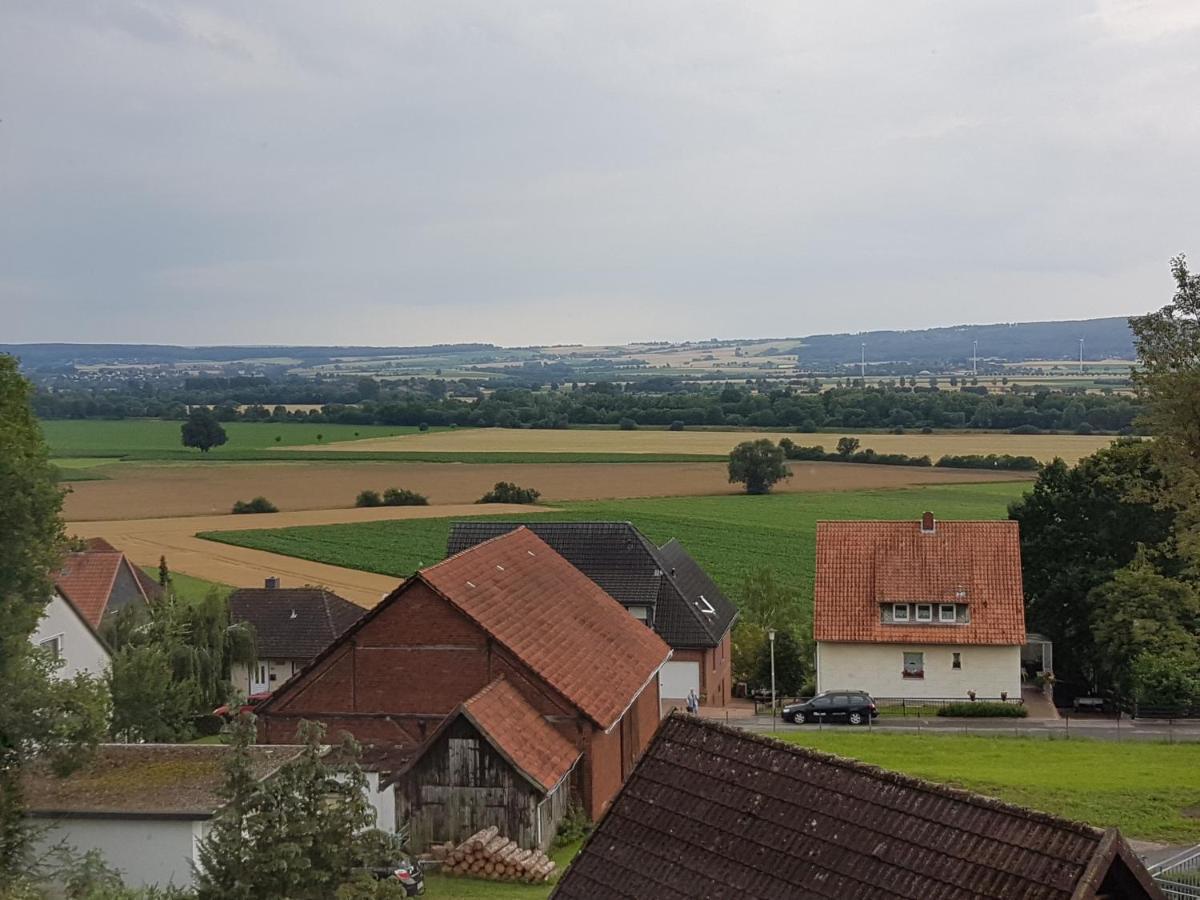 Ferienwohnung Weserblick Hessisch Oldendorf Exteriör bild