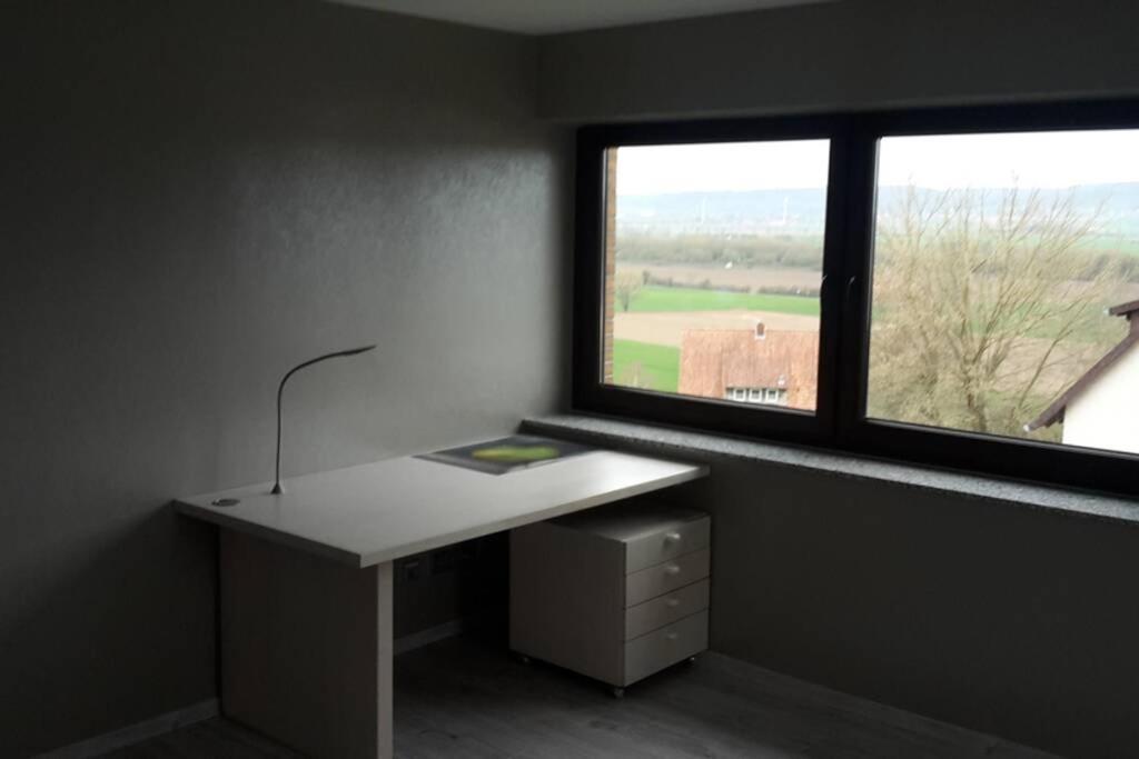 Ferienwohnung Weserblick Hessisch Oldendorf Exteriör bild