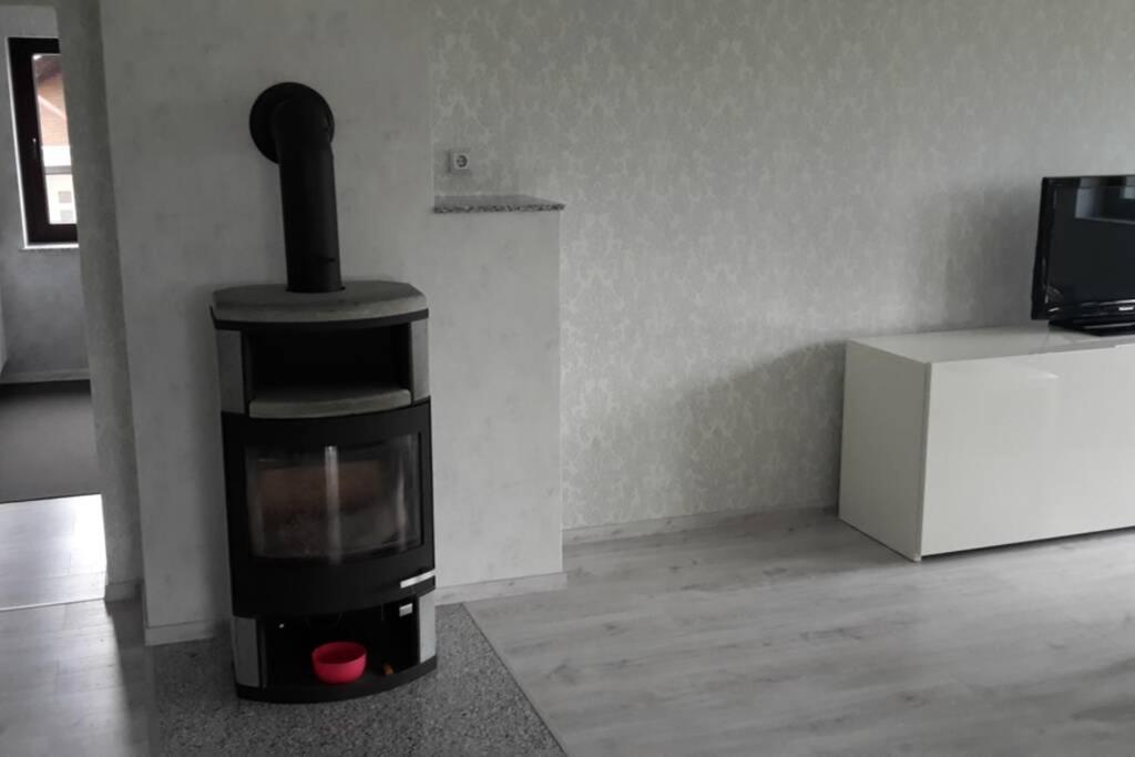Ferienwohnung Weserblick Hessisch Oldendorf Exteriör bild