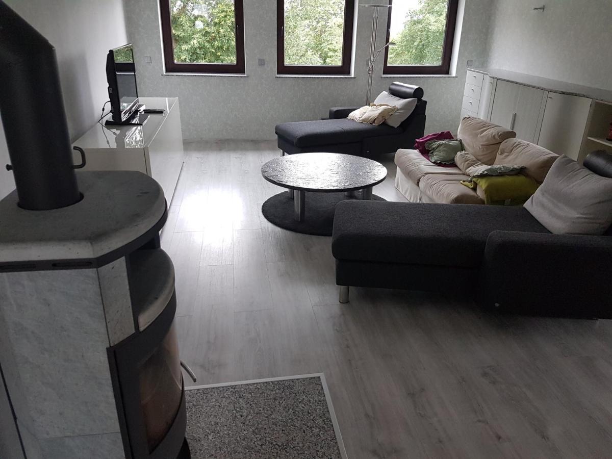 Ferienwohnung Weserblick Hessisch Oldendorf Exteriör bild
